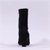 Wonders Vita High Heel Stretch Boot - Black Stretch